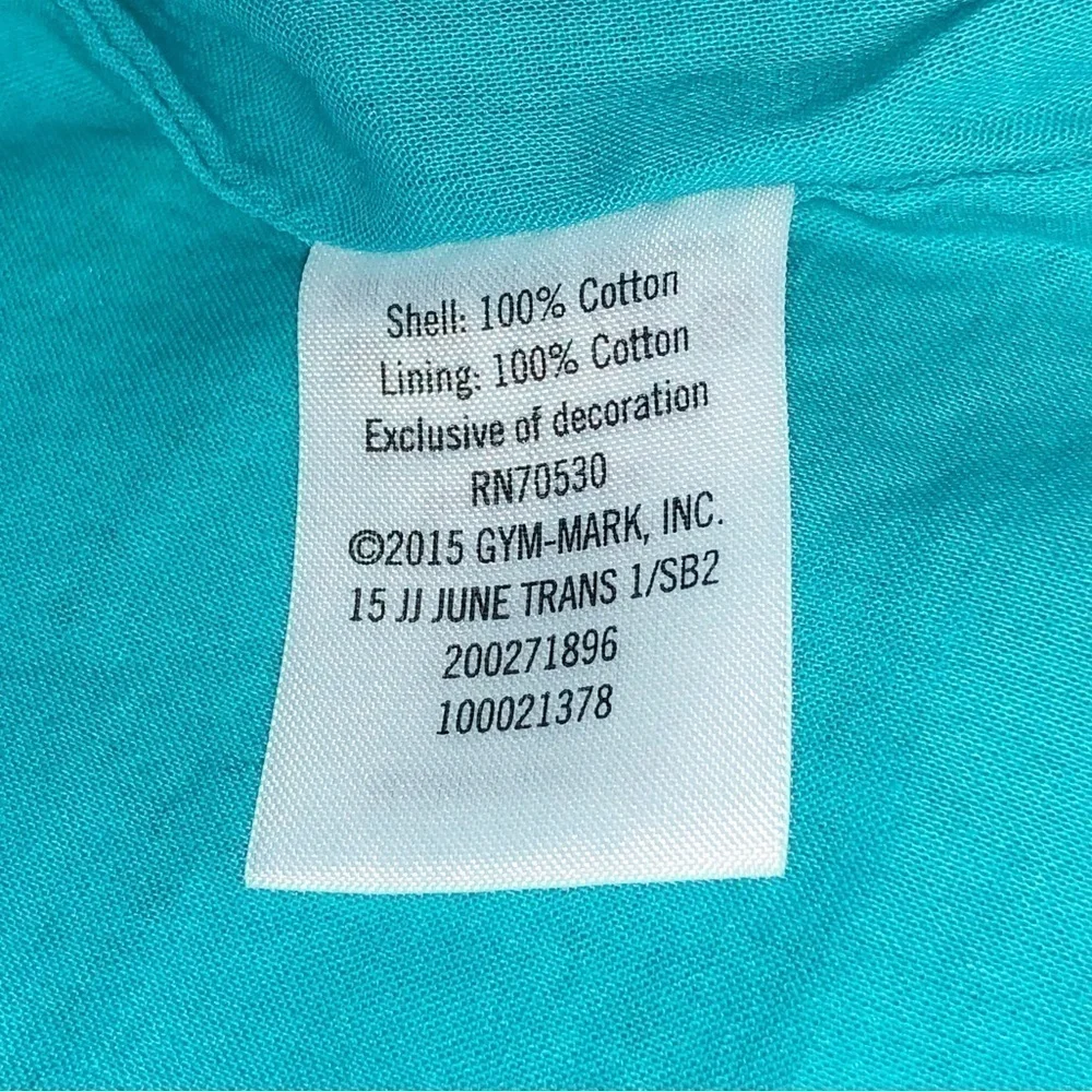 Janie and Jack Teal Garden Sleeveless Top Size 18-24Months